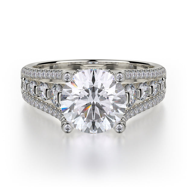 Michael M. R306S Engagement Ring Platinum