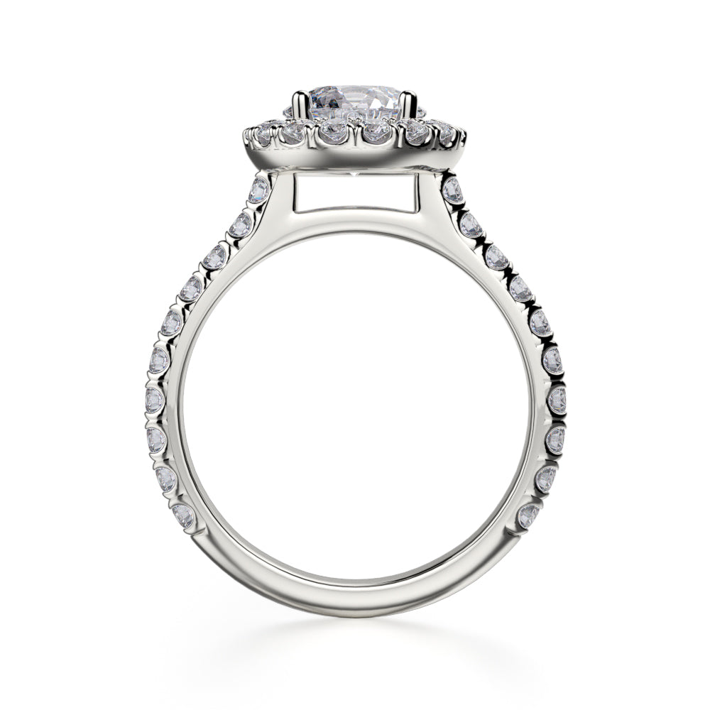 Michael M. R320 Engagement Ring Platinum