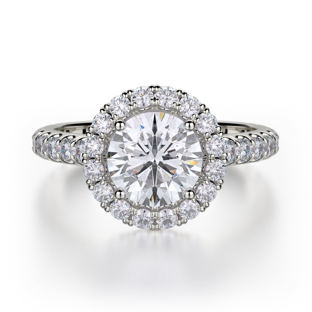 Michael M. R320 Engagement Ring Platinum