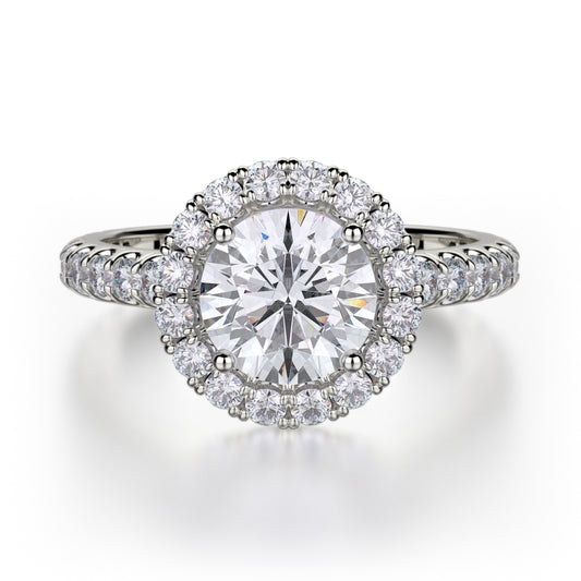 Michael M. R320 Engagement Ring Platinum