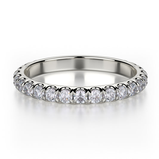 Michael M. R320B Wedding Band Platinum