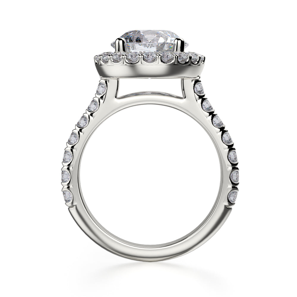 Michael M. R320L Engagement Ring Platinum