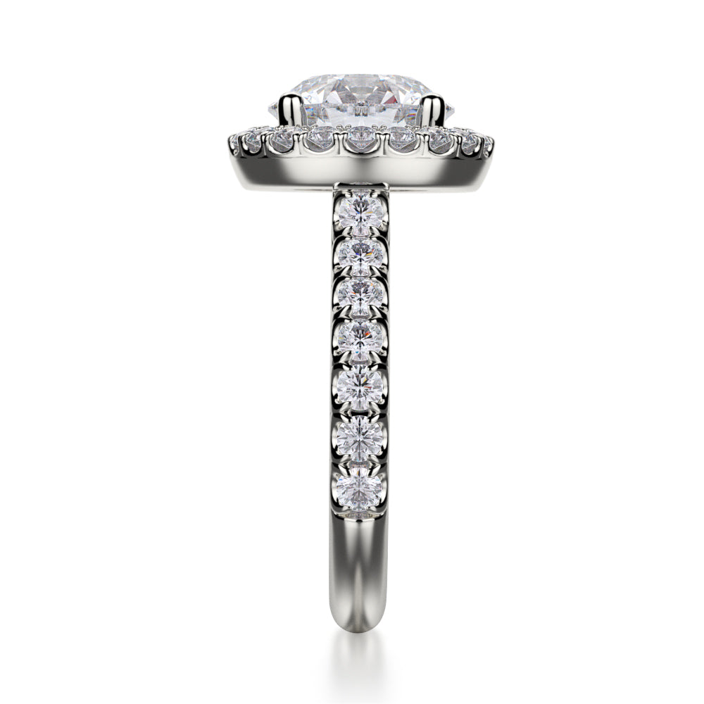 Michael M. R320L Engagement Ring Platinum