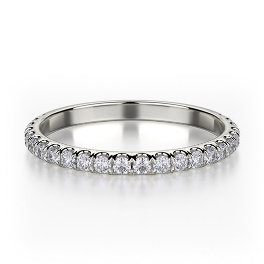 Michael M. R371B Wedding Band Platinum
