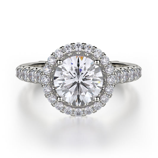 Michael M. R440 Engagement Ring Platinum