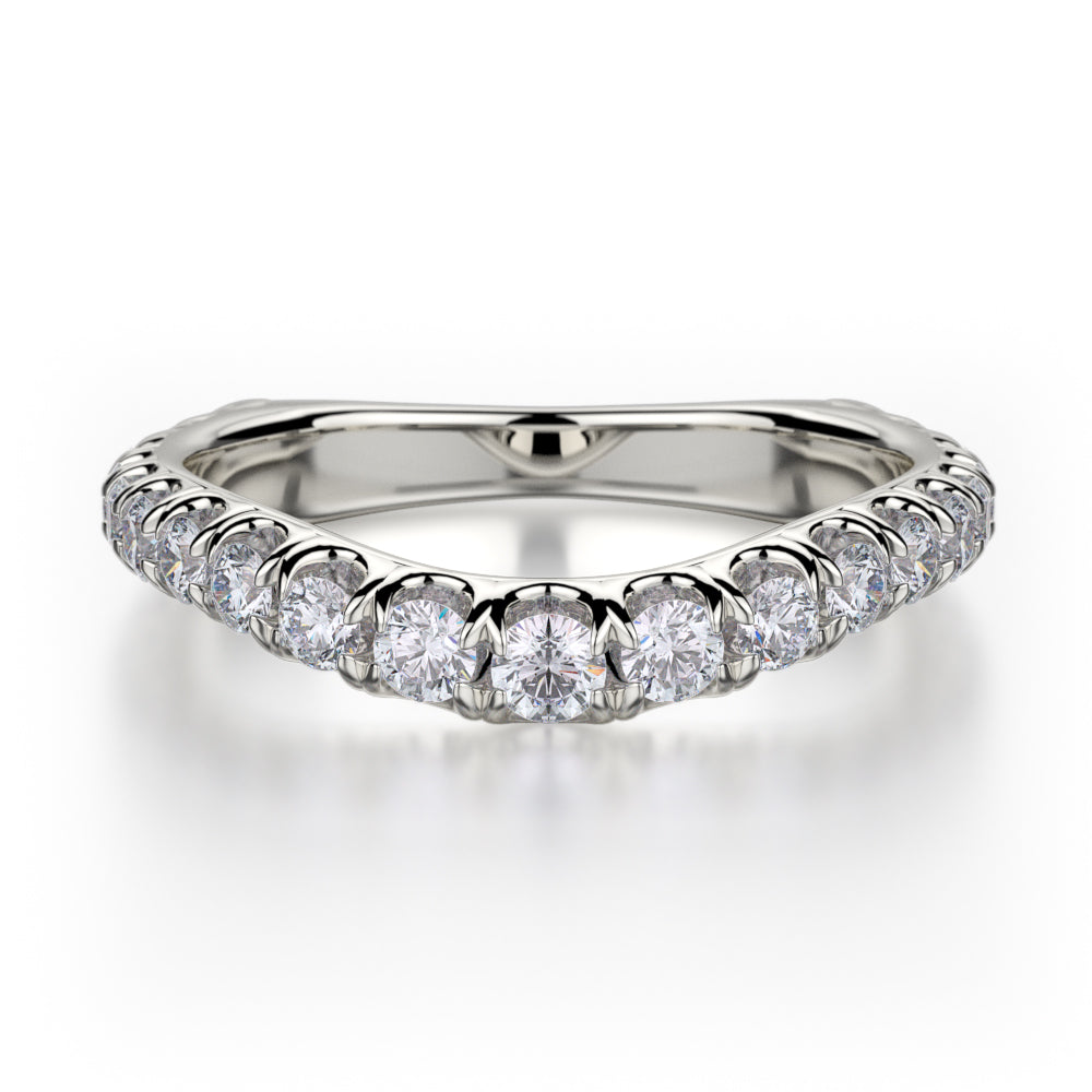 Michael M. R440B Wedding Band Platinum