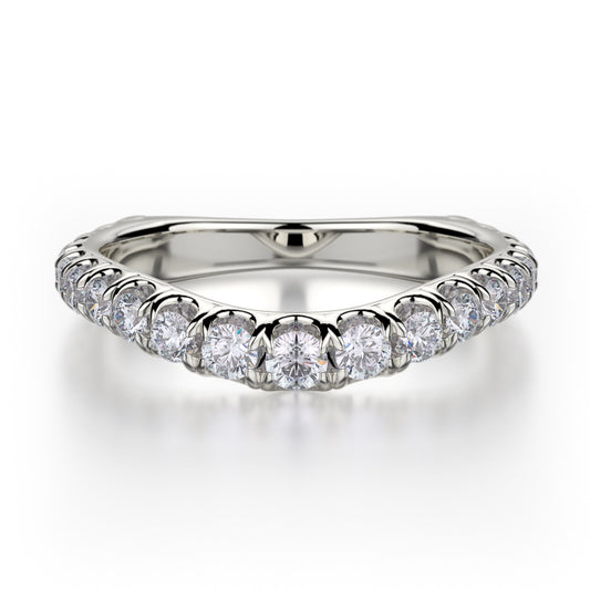 Michael M. R440B Wedding Band Platinum