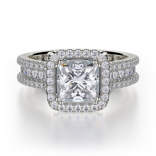 Michael M. R466 Engagement Ring Platinum