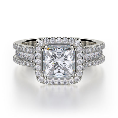 Michael M. R466 Engagement Ring Platinum