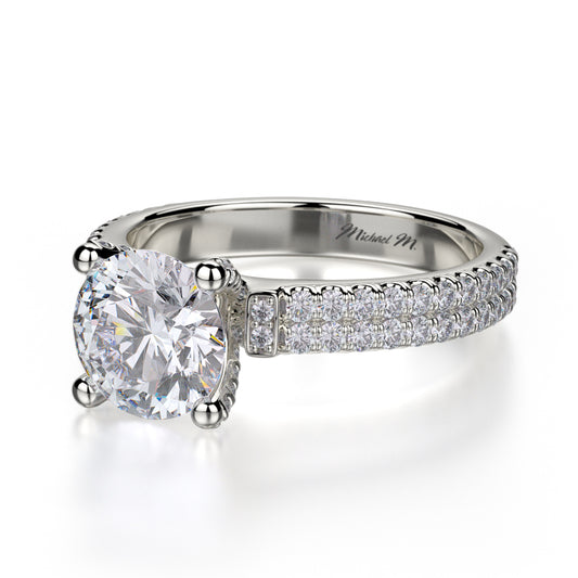 Michael M. R483 Engagement Ring Platinum