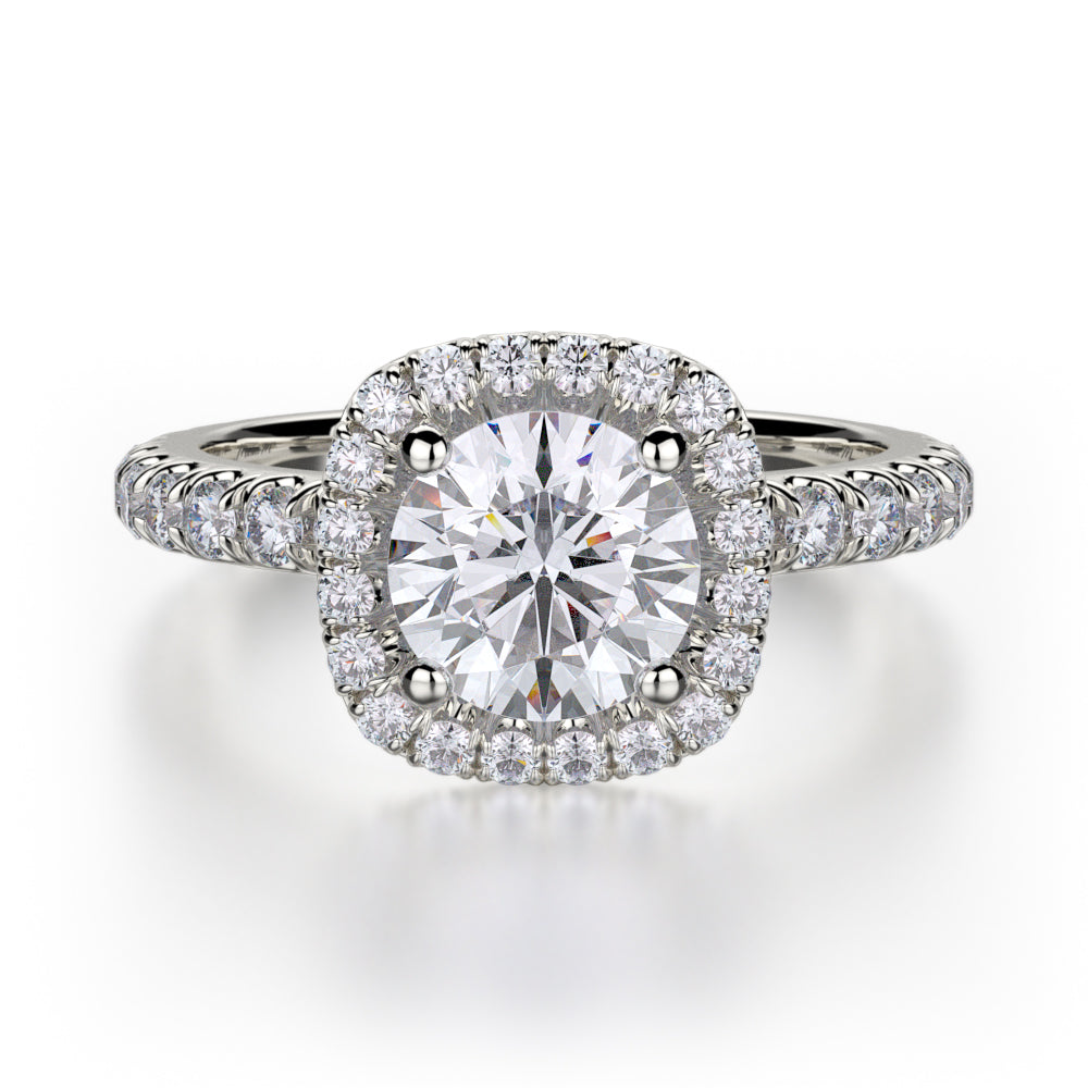 Michael M. R536 Engagement Ring Platinum
