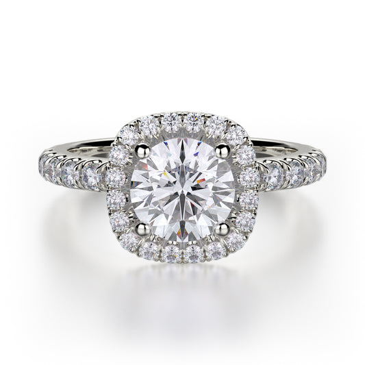Michael M. R536 Engagement Ring Platinum