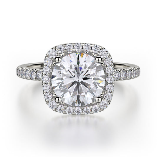Michael M. R536S Engagement Ring Platinum