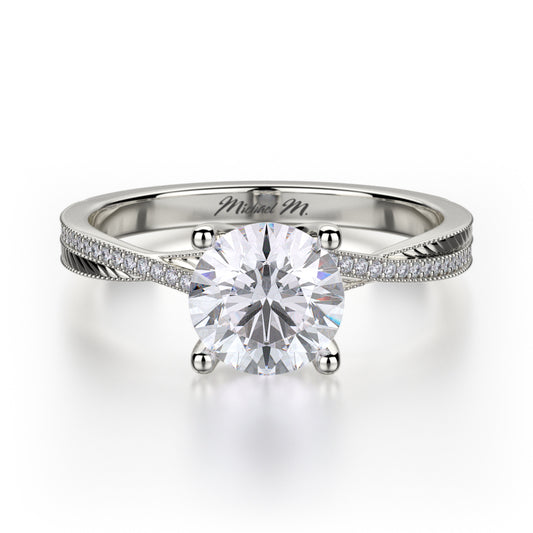 Michael M. R575 Engagement Ring Platinum