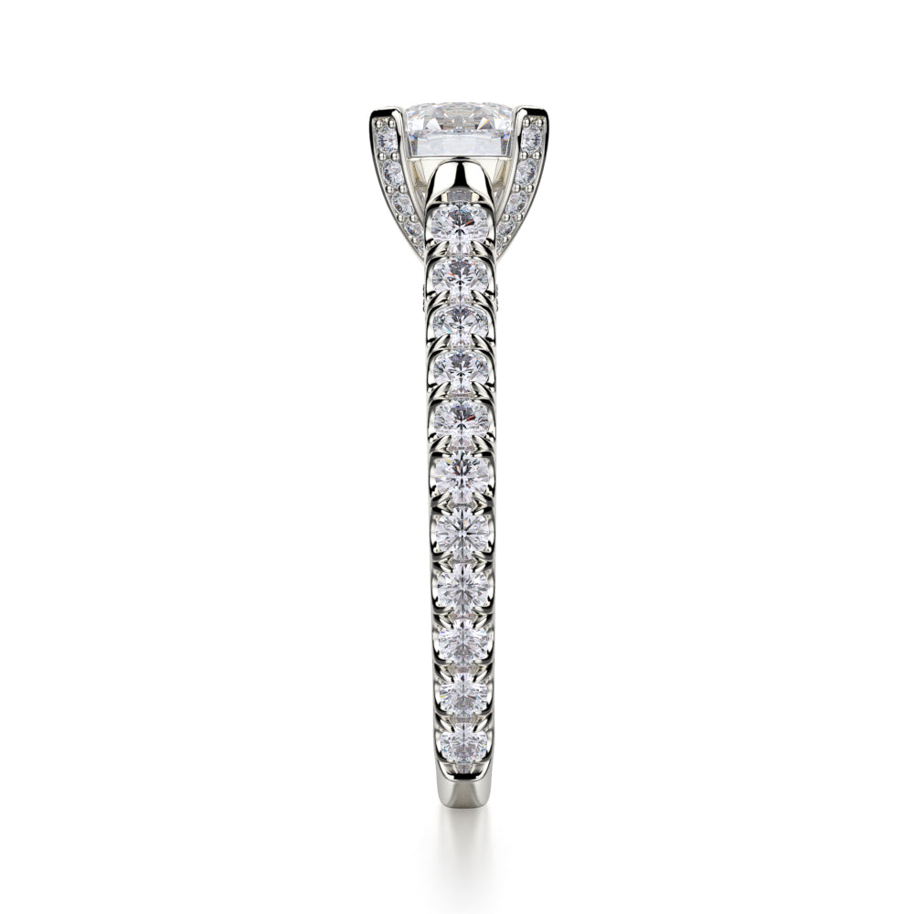 Michael M. R655S Engagement Ring Platinum