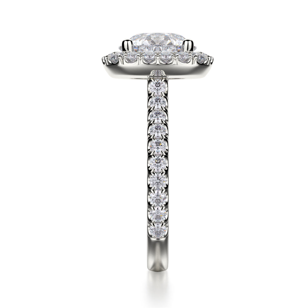 Michael M. R660 Engagement Ring Platinum
