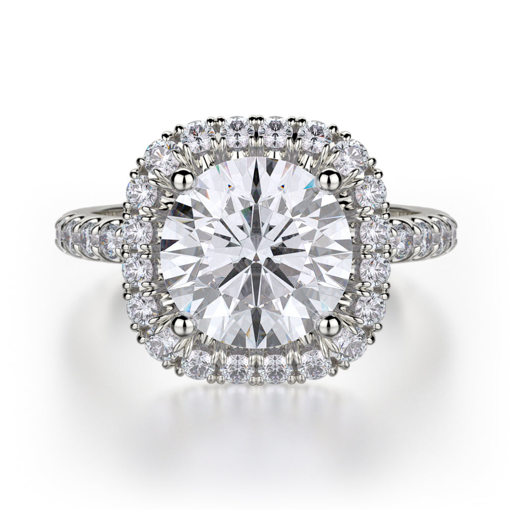Michael M. R660 Engagement Ring Platinum