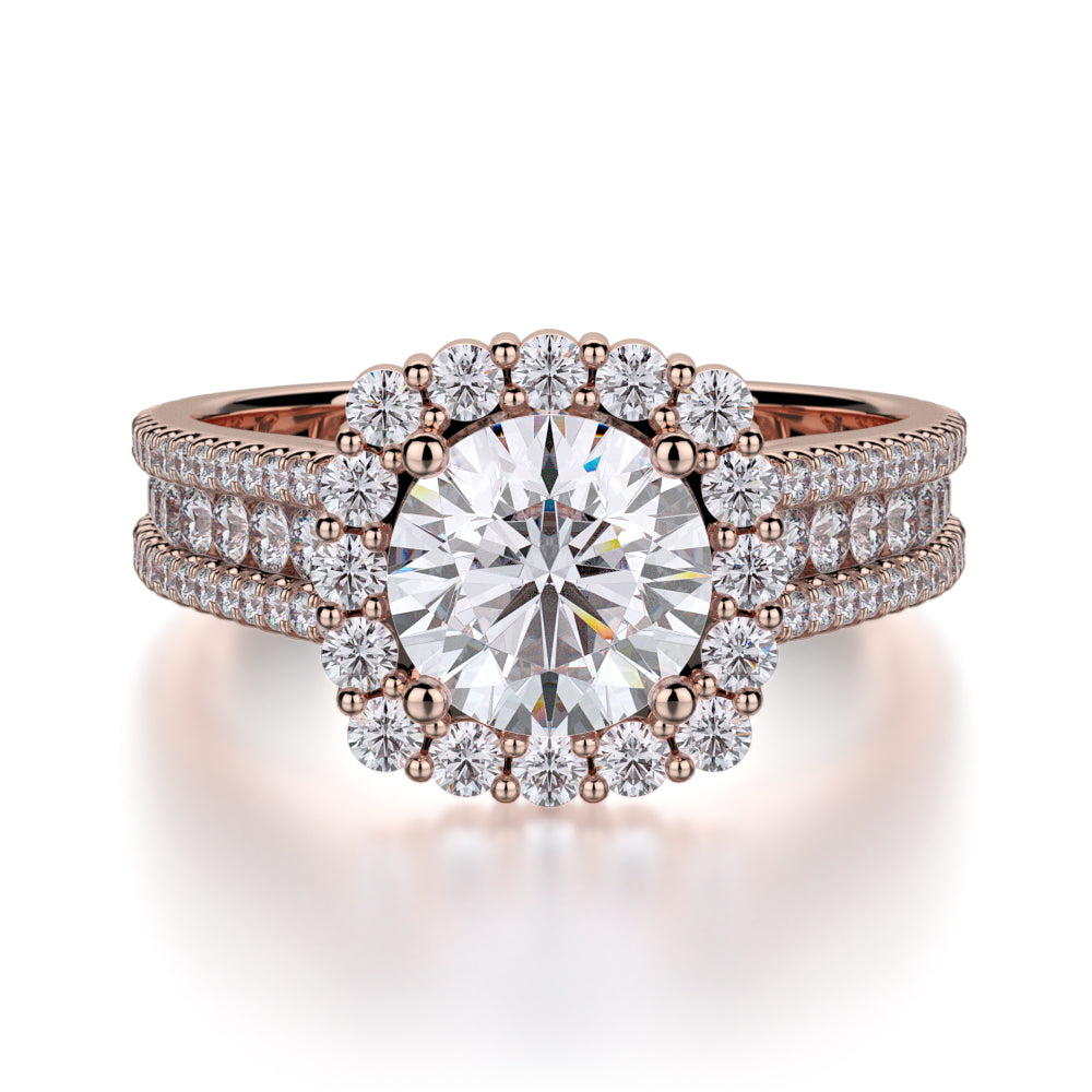 Michael M. R685 Engagement Ring Platinum