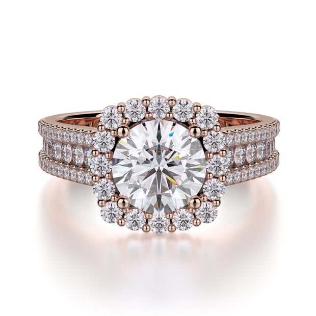 Michael M. R685 Engagement Ring Platinum