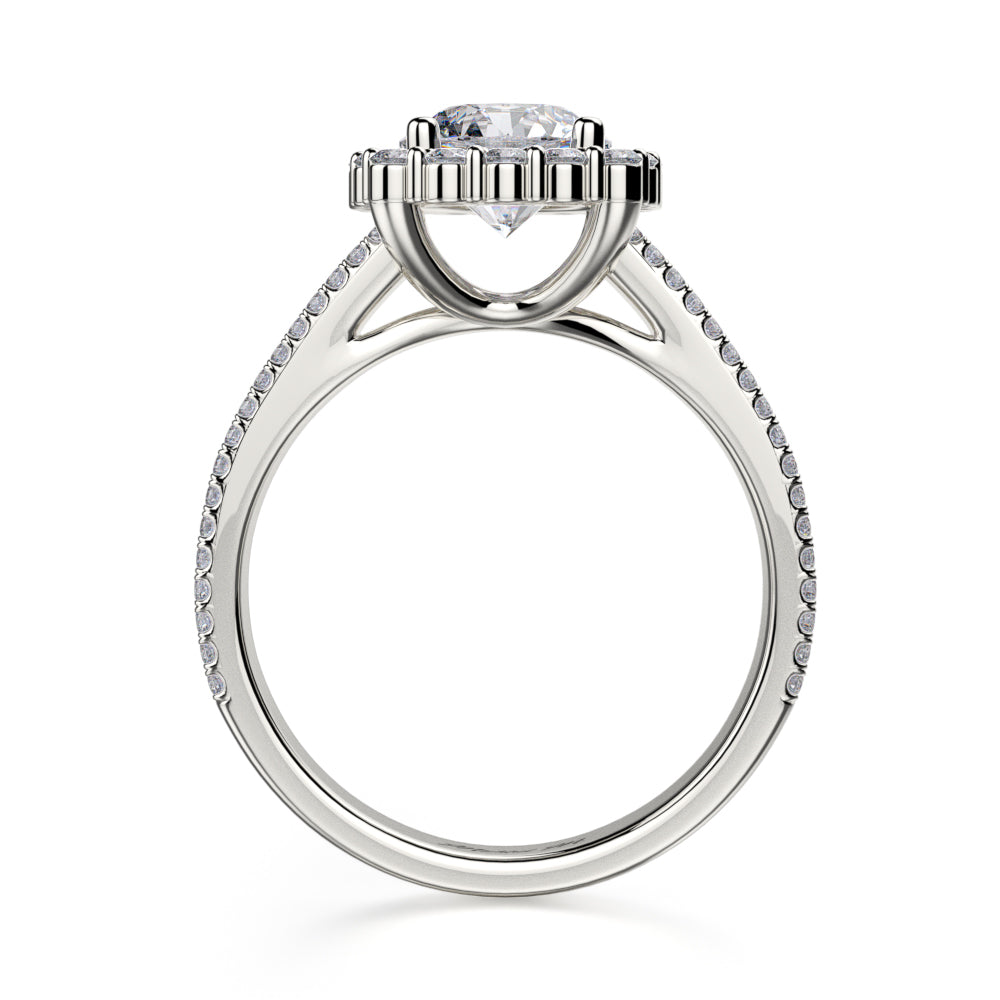 Michael M. R685 Engagement Ring Platinum