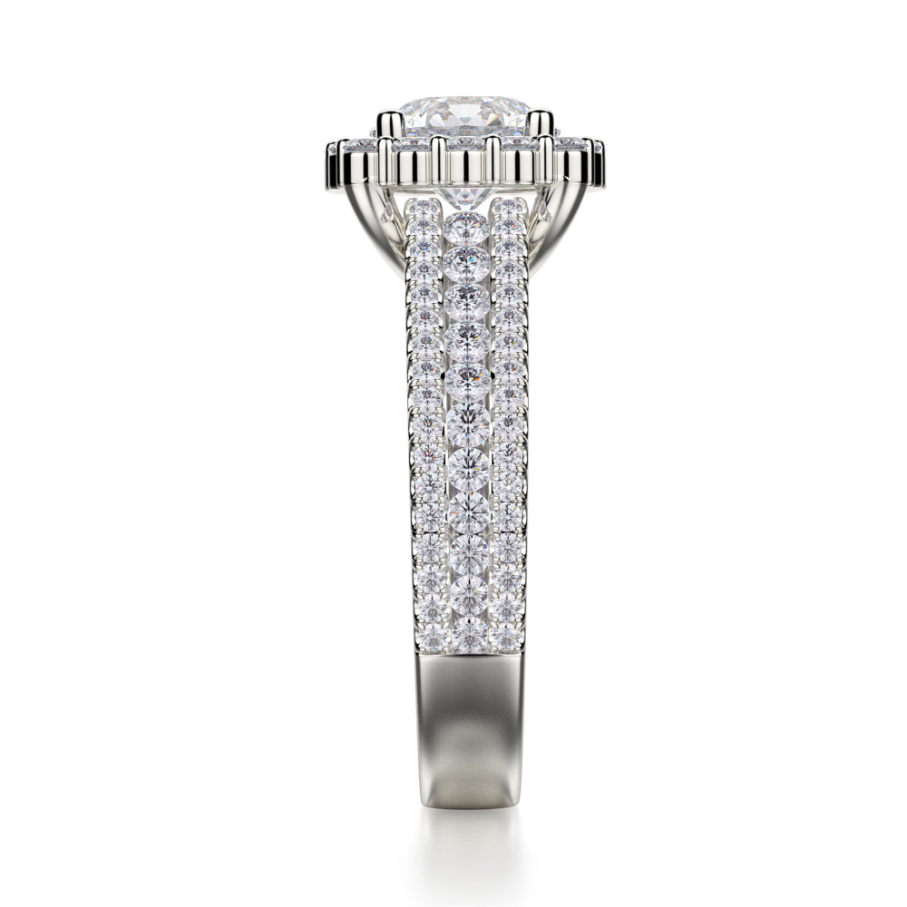 Michael M. R685 Engagement Ring Platinum