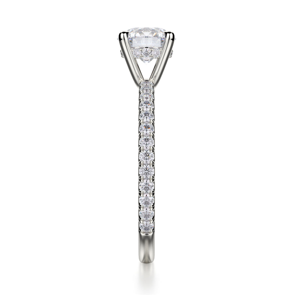 Michael M. R706 Engagement Ring Platinum