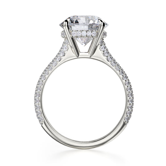 Michael M. R707 Engagement Ring Platinum