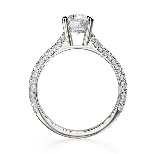 Michael M. R708 Engagement Ring Platinum