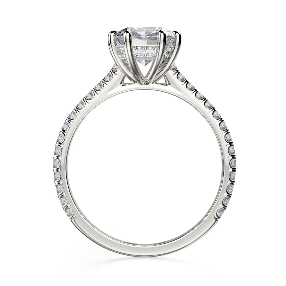 Michael M. R712 Engagement Ring Platinum