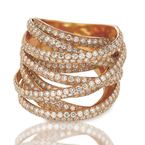 LeVian Diamond Gladiator Style Ring SOAA43RET