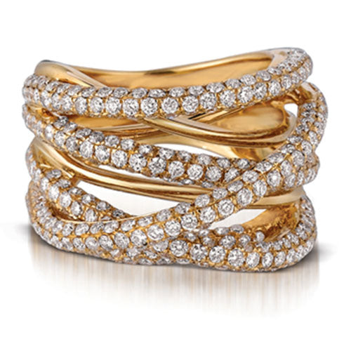 LeVian Diamond Gladiator Style Ring SOAA57