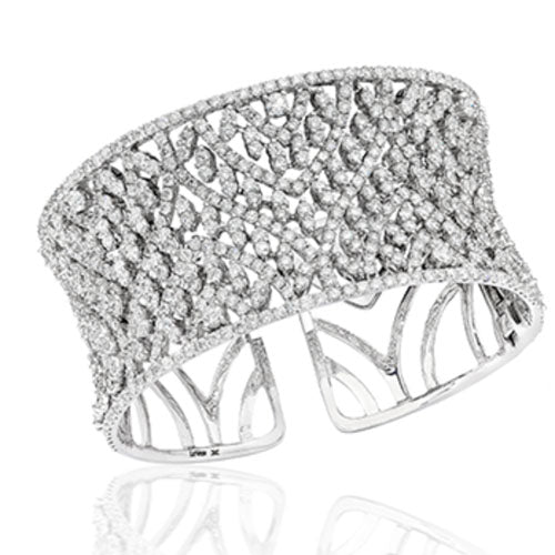 LeVian Diamond Cuff Style Bracelet SOAB39