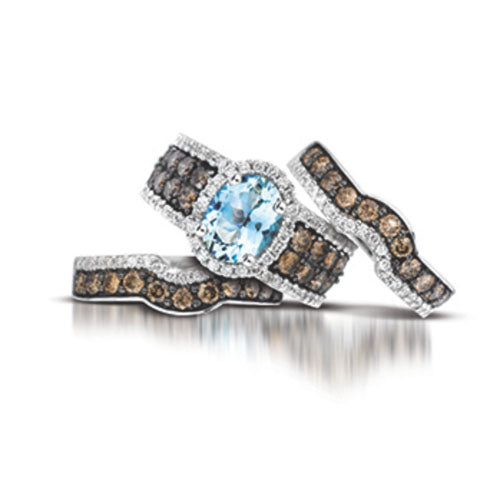 LeVian Chocolate Diamond Ring Set SUGC2SETRET