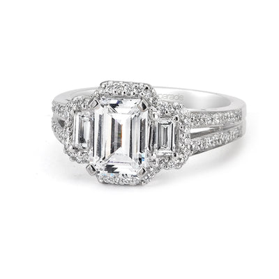 Parade Hemera Bridal Collection Engagement Ring R1431 Platinum