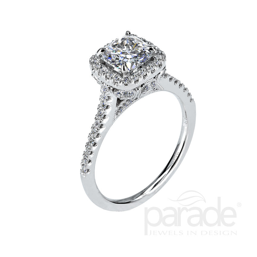 Parade Lyria Bridal Collection Engagement Ring R1866B Platinum