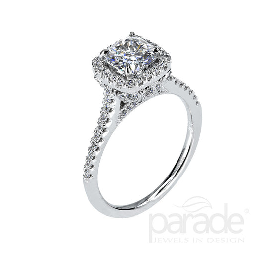 Parade Lyria Bridal Collection Engagement Ring R1866B Platinum