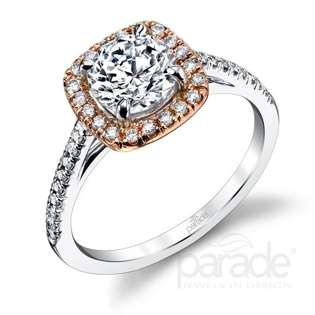 Parade Classic Collection Engagement Ring R1915C Platinum