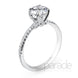 Parade Classic Collection Engagement Ring R2636B Platinum