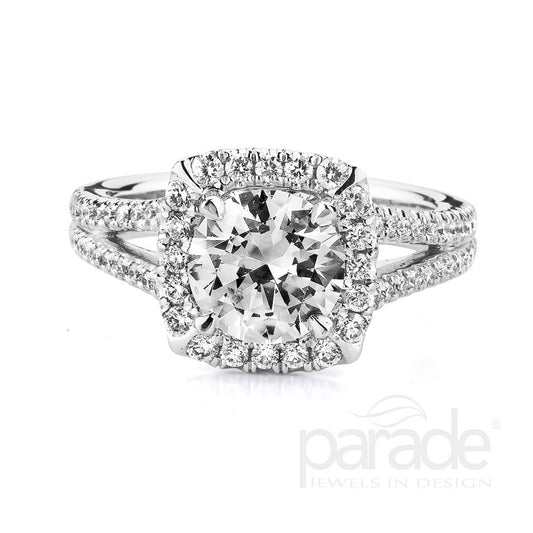 Parade Classic Collection Engagement Ring R2925 Platinum