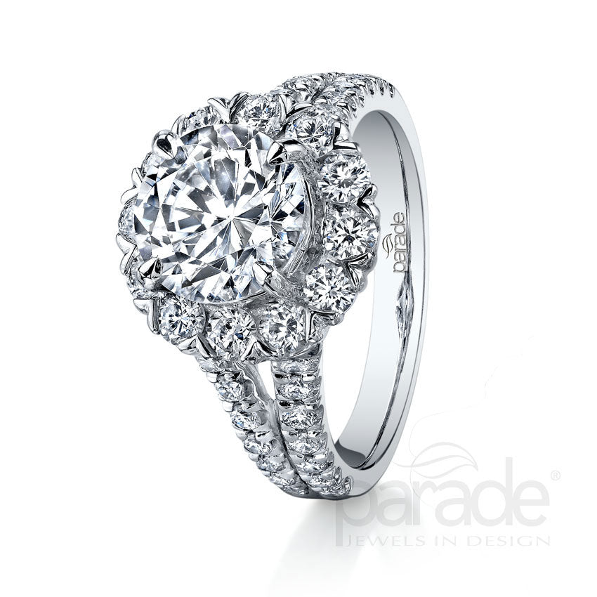 Parade Hemera Bridal Collection Engagement Ring R3003 Platinum