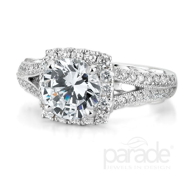 Parade Hemera Bridal Collection Engagement Ring R3026 Platinum