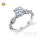 Parade Hemera Bridal Collection Engagement Ring R3059 Platinum