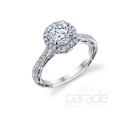 Parade Lyria Bridal Collection Engagement Ring R3079 Platinum