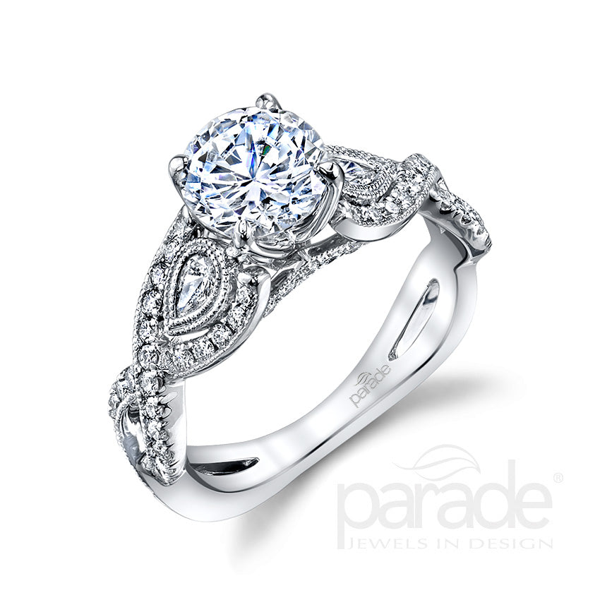 Parade Hemera Bridal Collection Engagement Ring R3680 Platinum