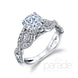 Parade Hemera Bridal Collection Engagement Ring R3680 Platinum